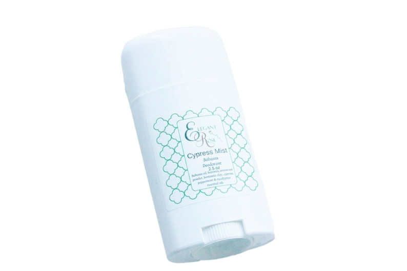 Cypress Mist Coconut Allergy Deodorant Coconut Free Etsy