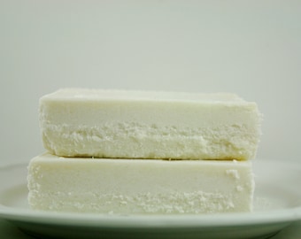 Rosemary Mint Babassu Shampoo & Body Bar, Coconut Allergy Soap, No coconut oil, No Palm oil