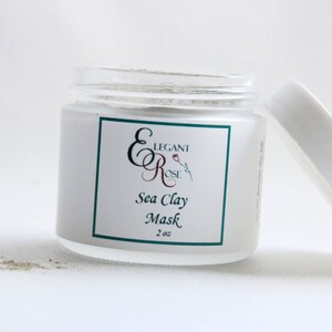 Sea Clay Facial Mask - Clay Face Mask| Acne Mask| Sea Clay Mask| Mud Mask| Facial Clay Mask