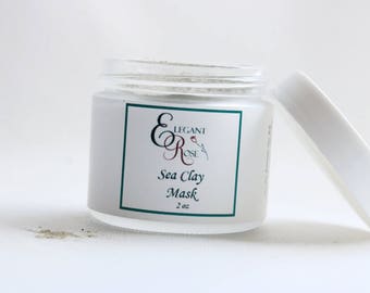 Sea Clay Facial Mask - Clay Face Mask| Acne Mask| Sea Clay Mask| Mud Mask| Facial Clay Mask