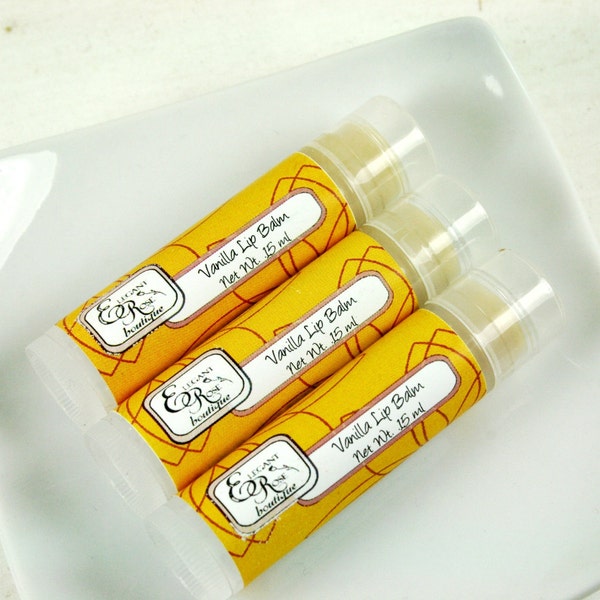 Vanilla Lip  Balm - Natural Lip Balm