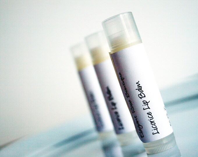 Licorice Lip Balm All Natural Etsy