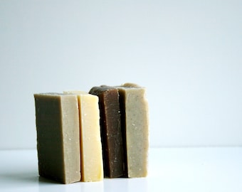 Coconut Free Soap Sample Set -  Coconut Allergy, Babassu Soap Samples, No Coconut, No Palm, No Olive oil