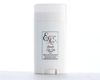 Lavender Tea Tree Deodorant, Organic Deodorant