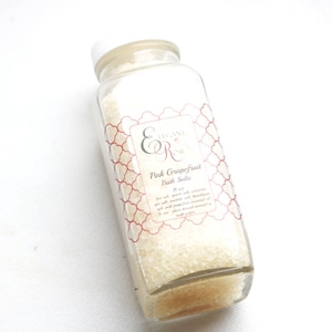 Pink Grapefruit Bath Salts - Natural Bath Salts - Dead Sea Bath Salts - Bath Soak
