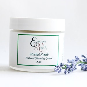 Cleansing Grains - Herbal Clay Mask- Herbal Cleansing Grains, Natural Face Wash