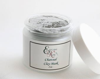 Maschera viso al carbone attivo: maschera detox all'argilla per l'acne