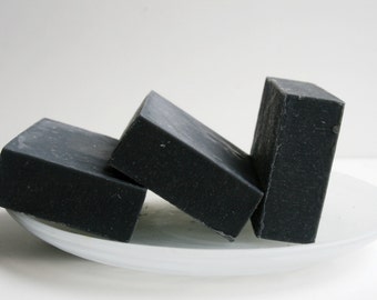 Activated Charcoal Soap| 5 oz Soap |All Natural Soap| Handmade Soap| Cold Process Soap| Vegan Soap| Facial Soap| Artisan Soap