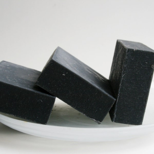 Activated Charcoal Soap| 5 oz Soap |All Natural Soap| Handmade Soap| Cold Process Soap| Vegan Soap| Facial Soap| Artisan Soap