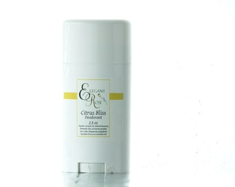 Citrus Bliss Deodorant, Organic Deodorant