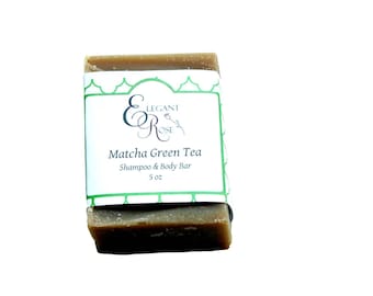 Matcha Green Tea Shampoo & Body Bar