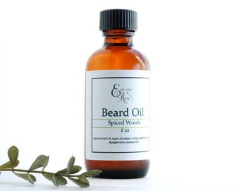 Spiced Woods Beard Oil - Beard Care, Beard Conditioning Oil,Beard Oil Conditioner