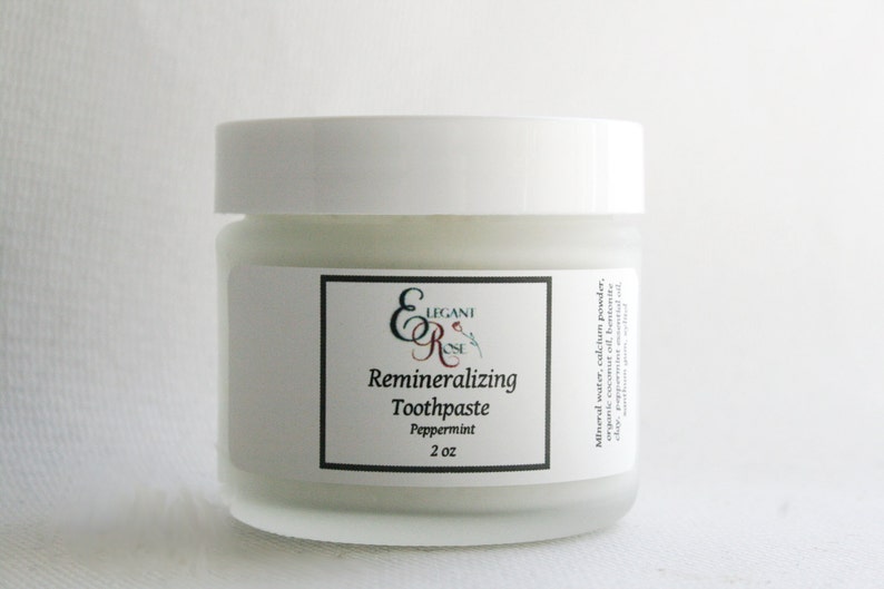 Natural Remineralizing Toothpaste, Flouride Free Toothpaste, Toothpaste image 1