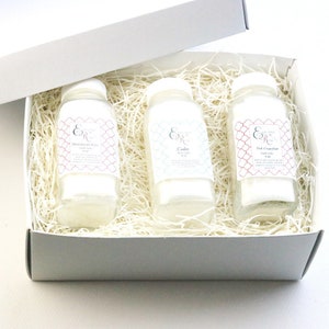 Bath Salts Gift Set, Spa Gift Set, Valentine Gift Box, Gift for Her, Bath Salts for Mom Gift Box
