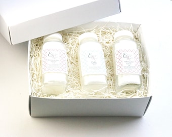 Bath Salts Gift Set, Spa Gift Set, Valentine Gift Box, Gift for Her, Bath Salts for Mom Gift Box