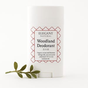 Woodland Natural Deodorant - Essential Oil Deodorant