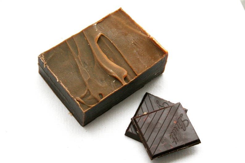 Luxury Chocolate Soap, Natural Soap, Organic Chocolate, Handmade Soap, Chocolate Soap image 1