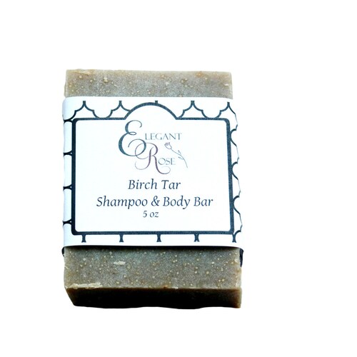 Birch Tar Shampoo & Body Bar Psoriasis Shampoo Solid Etsy