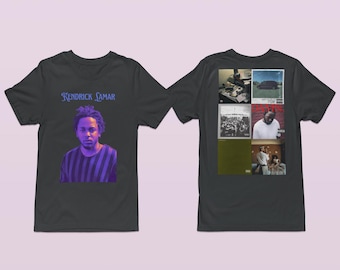 Kendrick Lamar T-Shirt - Limited Edition Double-Sided Graphic Tee with Mr Morale DAMN and Album Art - Exclusive Hip-Hop Merchandise Shirt