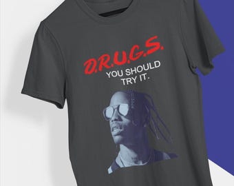 Travis Scott T-Shirt Days Before Rodeo Shirt D.A.R.E. Inspired Tee Gift Tshirt Crewneck for Rap Hip-Hop Travis Scott Fans Concerts Crewneck