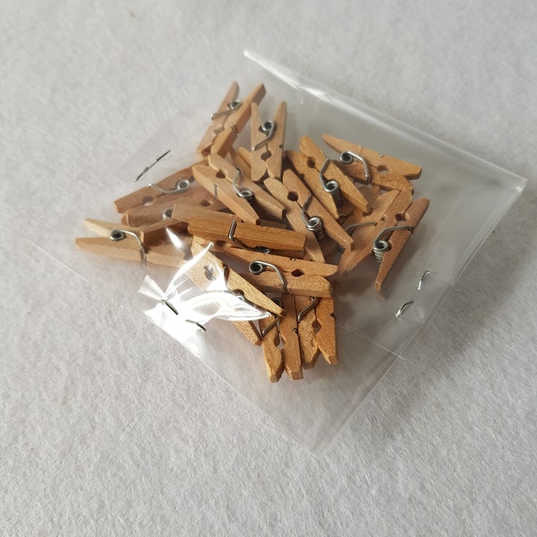 Wooden Clothes Pegs Etsy UK