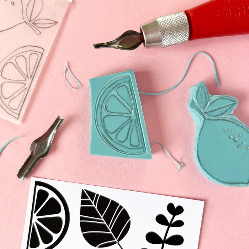 Mini Stampmaking Kit, Craft Kits for Adults, Gifts for Her, Diy