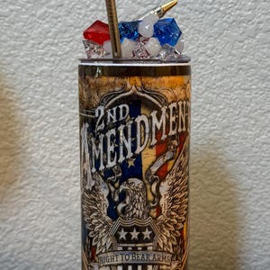 2nd Amendment - 20 oz. 3-D Tumbler