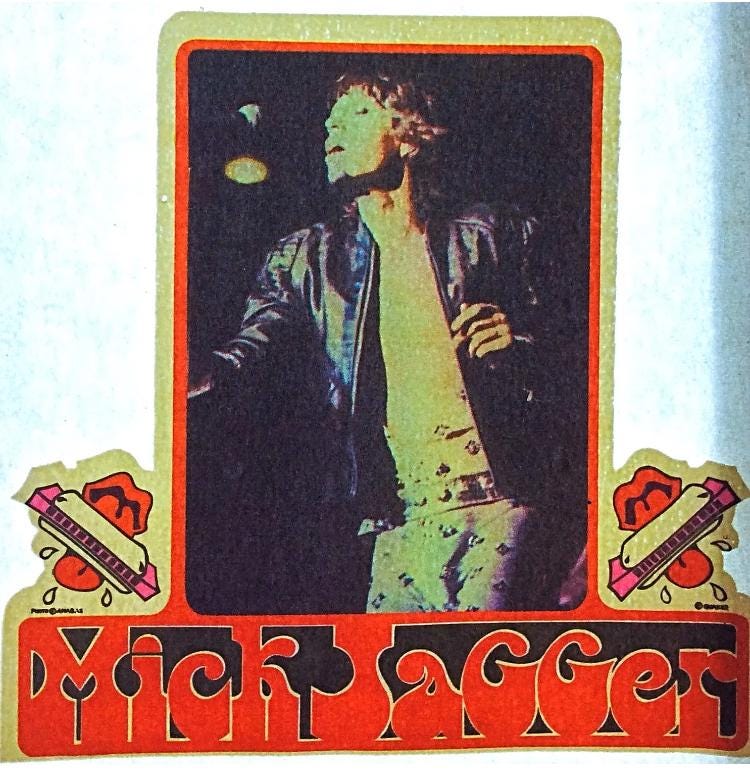 Vintage Mick Jagger Shirt - Etsy