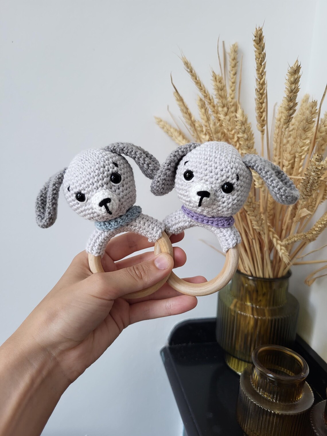 Dog Rattle Amigurumi PATTERN [ENG] and [dutch] - Etsy
