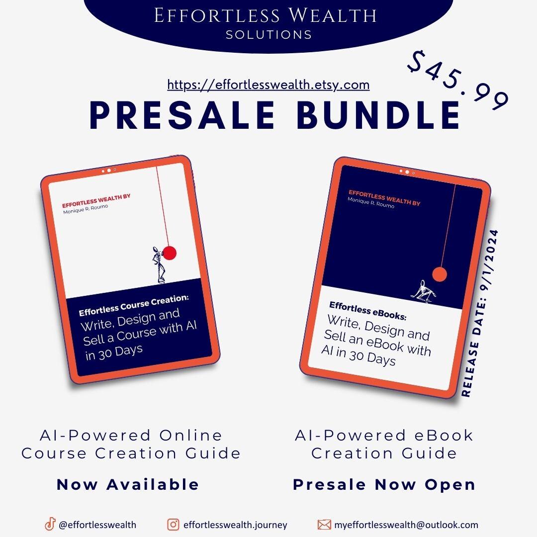 Aipowered Digital Creation Bundle Ebook & Course Creation Guides for