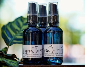 Hair Growth Mist — Rosemary and Caffeine Scalp Spray