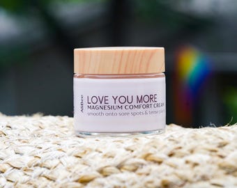 Magnesium Comfort Cream | Magnesium Lotion for Sore Muscles & Stiff Joints | Lavender Body Cream | Menopause Self Care Gift