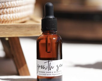 Hair Growth Oil | Rosemary Scalp Oil for Thinning Hair | Natural Hair Loss Treatment | Bhringraj Amla | Menopause Hair Care