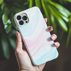 Cotton Candy Phone Case, Tough Phone Case, iPhone Case, Samsung Case, iPhone 16, 15, 14, 13, 12, Samsung Galaxy S24, S23, S22, S21