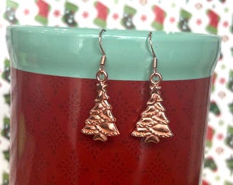 Christmas tree earrings. All Hypoallergenic