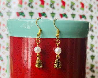 Christmas earrings. All Hypoallergenic