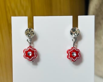 Pendientes colgantes para niñas. Hipoalergénicos.