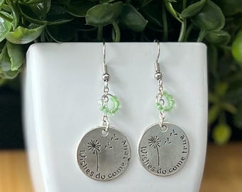 Earrings | Inspirational Phrases | Hypoallergenic