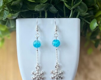 Snow Flake Earrings. All Hypoallergenic