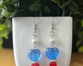 Earrings | Patriotic Charms | Hypoallergenic