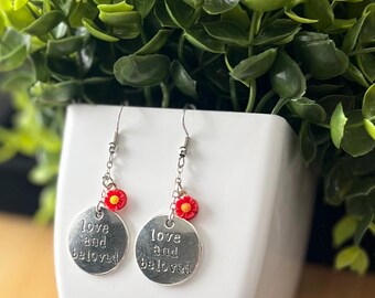 Earrings | Inspirational Phrases | Hypoallergenic