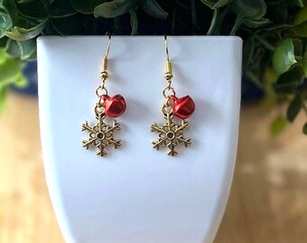 SnowFlake Earrings. All Hypoallergenic