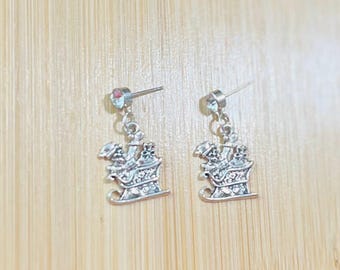 Christmas stud earrings. All Hypoallergenic
