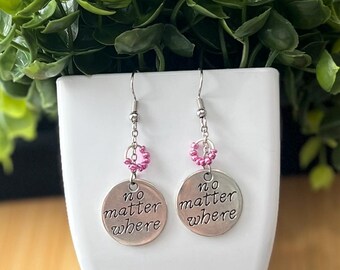 Earrings | Inspirational Phrases | Hypoallergenic
