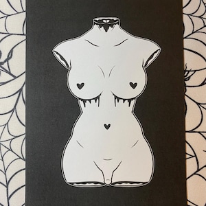 Trans Fem A5 Art Print - Alternative LGBTQIA+ Home Decor - Original Art Print