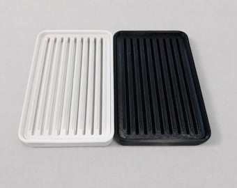Modern Hidden‑Drain Soap Dish • ASA • Minimalist Bathroom Accessory • Fast‑Dry Design