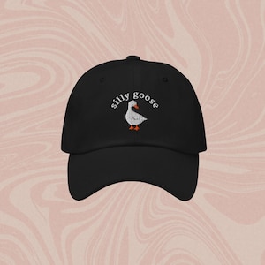 Embroidered Hat, Silly Goose Hat, Silly, Goose, Vintage Style Hat, Funny Hat, Funny Goose Gift, Outdoor Gift, Funny Gift, Funny Cap, Dad Hat