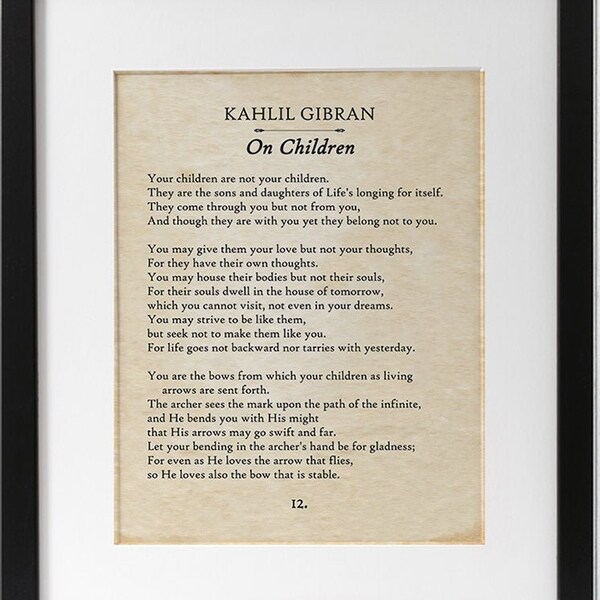 Kahlil Gibran - Etsy