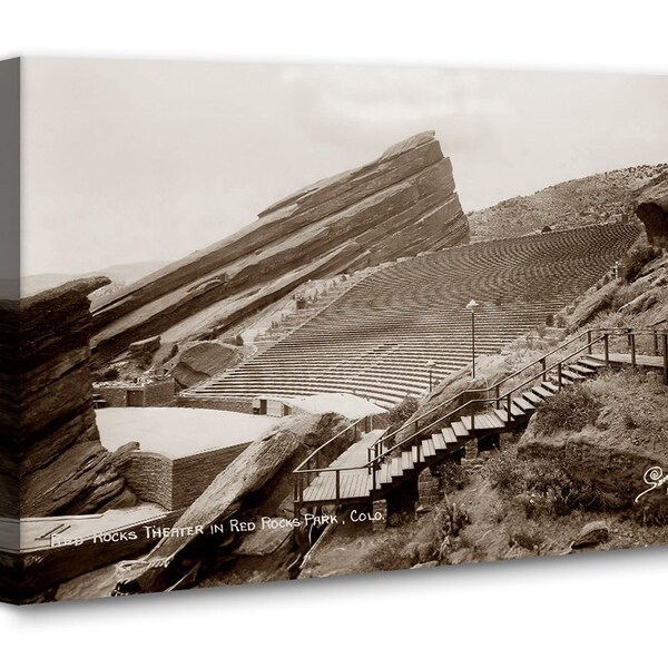 Red Rocks Amphitheater Poster - Etsy