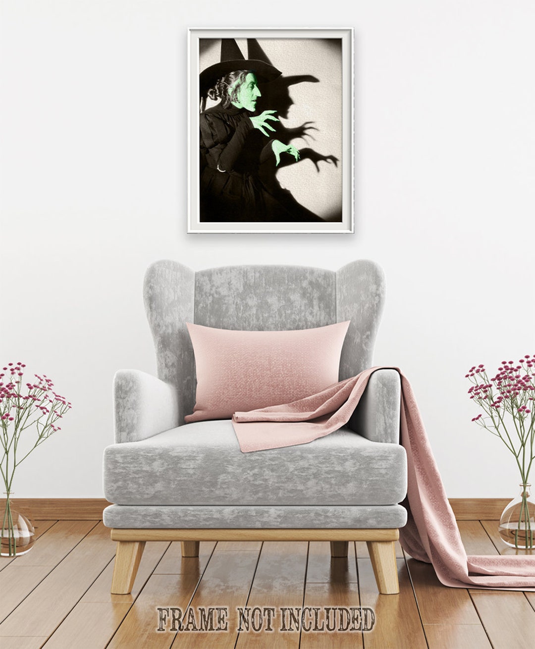 Wizard of OZ Wicked Witch of the West Canvas Choose Unframed Poster or ...